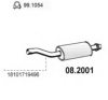 ASSO 08.2001 Front Silencer